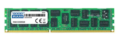 Arbeitspeicher 1x 16GB GoodRAM ECC REGISTERED DDR3 2Rx4 1333MHz PC3-10600 RDIMM | W-MEM1333R3D416G
